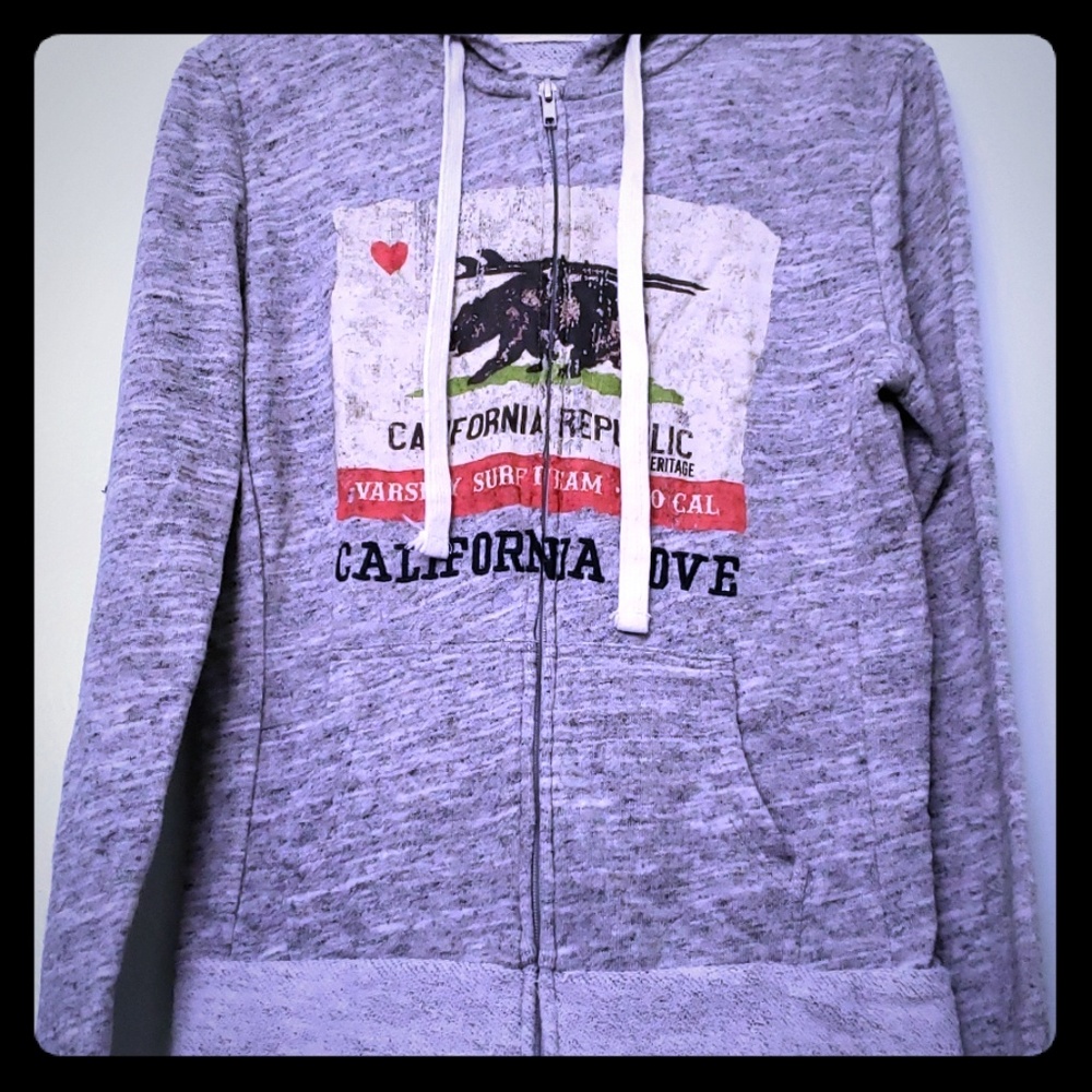 California Love graphic hoodie